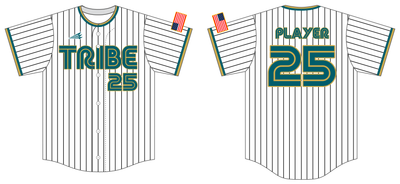 The Tribe Baseball Custom NanoDri Baseball Jersey #J1B