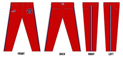 716 Patriots Custom Athletic Baseball Pant #BP14b
