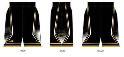 Central Lee Hawks Custom HexaFlex Basketball Shorts #BS4C