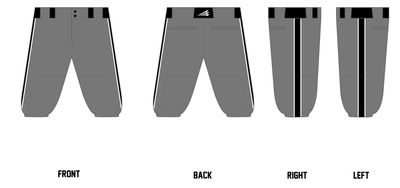 Renegades (Johnson) Custom Knicker Baseball Pant #BP3
