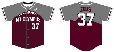 Hill Hawks Custom HexaFlex Baseball Jersey #J2C