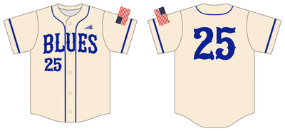 Parry McCluer Blues Custom HexaFlex Baseball Jersey #J1