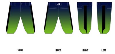 Grizzlies Custom Knickers Baseball Pant #BP3E