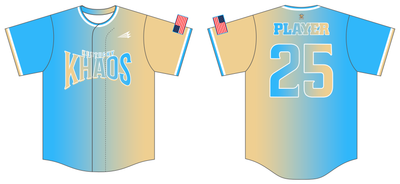 Kentucky Khaos Custom HexaFlex Baseball Jersey #J1D