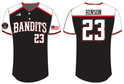 Utah Bandits Custom HexaFlex Baseball Jersey #J6B