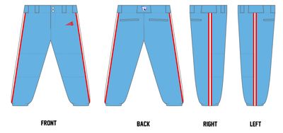 Jaguars (Andersen) Custom Fastpitch Pants #FP3B
