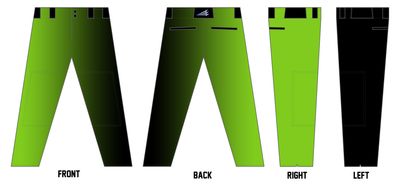 Mid Michigan Renegades Custom Relaxed Baseball Pant #BP5