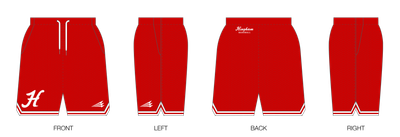 Hingham Baseball Custom Retro Mesh Shorts #MS3