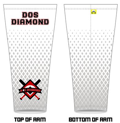 Dos Diamond Custom Arm Sleeve #AS6