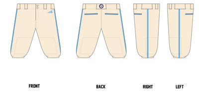 St. Clair Diamond Kings Custom Knicker Baseball Pant #BP11B