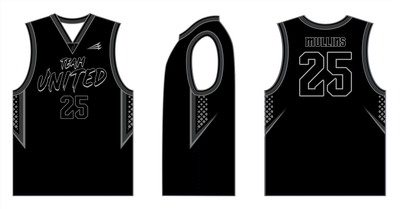 Team United Custom HexaFlex Basketball Jersey #J2B