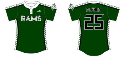 PR Rams Custom NanoDri Softball Jersey #J5