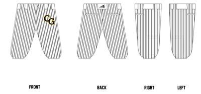 Cedar Grove Baseball Custom Knicker Pant #BP10d