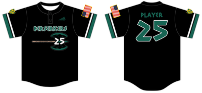 Berserkers Custom NanoDri Baseball Jersey #J1B