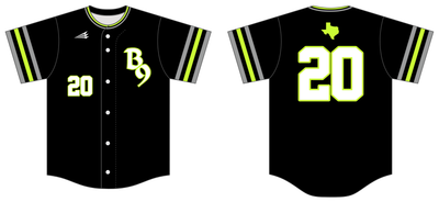 B9 Custom HexaFlex Baseball Jersey #J6C