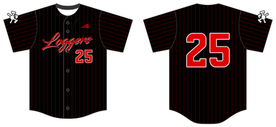 Stillwater Loggers Custom NanoDri Baseball Jersey #J1C