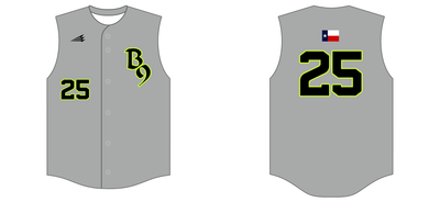 B9 Custom HexaFlex *NEON* Baseball Jersey #J2B