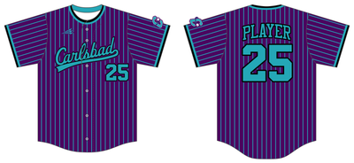 Carlsbad Curve Custom NanoDri Baseball Jersey #J3E