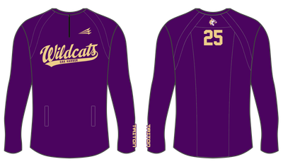 Oak Harbor Baseball Association Custom Longsleeve Cage Jacket #CC2A