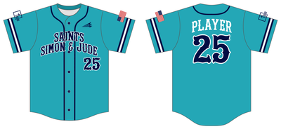 Saints Simon &amp; Jude Custom Hexaflex Baseball Jersey #J1C