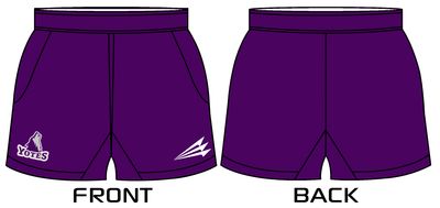 College of Idaho Rugby Club - Yotes Custom Rugby Shorts #RS1b