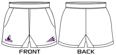 College of Idaho Rugby Club - Yotes Custom Rugby Shorts #RS2b