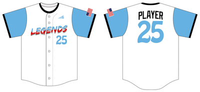 Illinois Legends  Custom HexaFlex Baseball Jersey #J2F