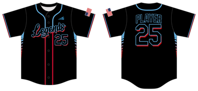 Illinois Legends  Custom HexaFlex Baseball Jersey #J4B