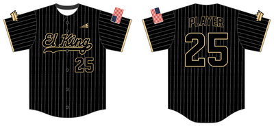 El REY/EL KING Custom NanoDri Baseball Jersey #J1E
