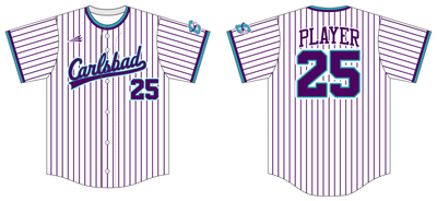 Carlsbad Curve Custom NanoDri Baseball Jersey #J1D