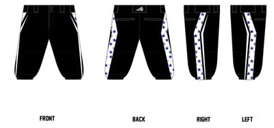 Trinity Titans Custom Knicker Baseball Pant #BP1D