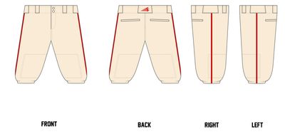 Oxford Cubs Custom Knicker Baseball Pant #BP6