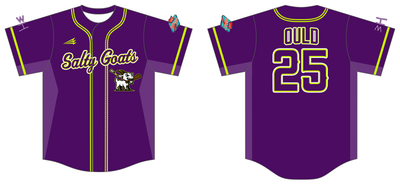 Salty Goats Custom HexaFlex Baseball Jersey #J1c