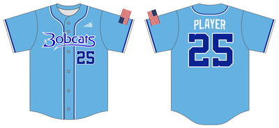 TCR Bobcats Custom NanoDri Baseball Jersey #J6