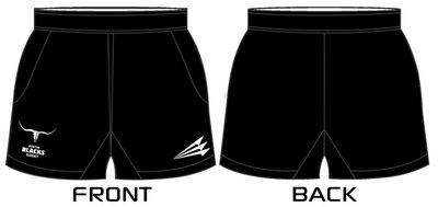 Austin Blacks Rugby Custom DriFlex Rugby Shorts #RS1