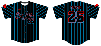 Eden Prairie Eagles Custom HexaFlex Baseball Jersey #J1