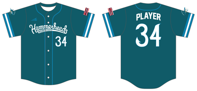 Honolulu Hammerheads Custom NanoDri Baseball Jersey #J1