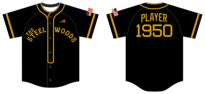 The Steel Woods Custom Nanodri Baseball Jersey #J3D