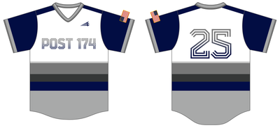 Post 174 Custom HexaFlex Baseball Jersey #J1