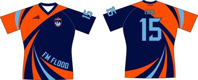 FM Flood - FM Youth Rugby Custom Classic Rugby Jersey #J1e