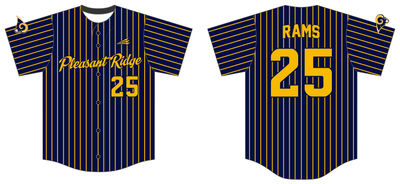 Pleasant Ridge High School Custom HexaFlex Baseball Jersey #J2