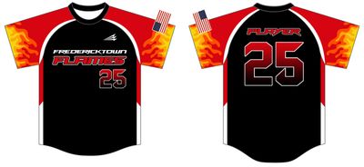 Fredericktown Flames Custom NanoDri Baseball Jersey #J3B