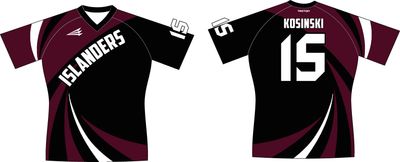 MIHS Islanders Custom Pro-Premier Rugby Jersey #J6