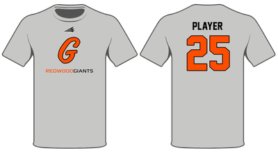 Redwood Giants Custom HyperTee #HT3