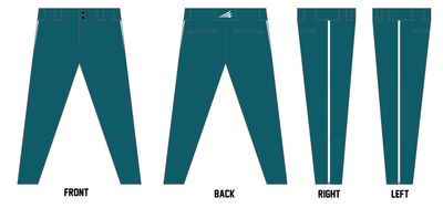Crooks Custom Athletic Baseball Pant #BP1