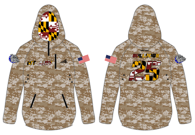 Mt. Airy Bulldogs 11U Custom Gladiator Hoodie #GH2B