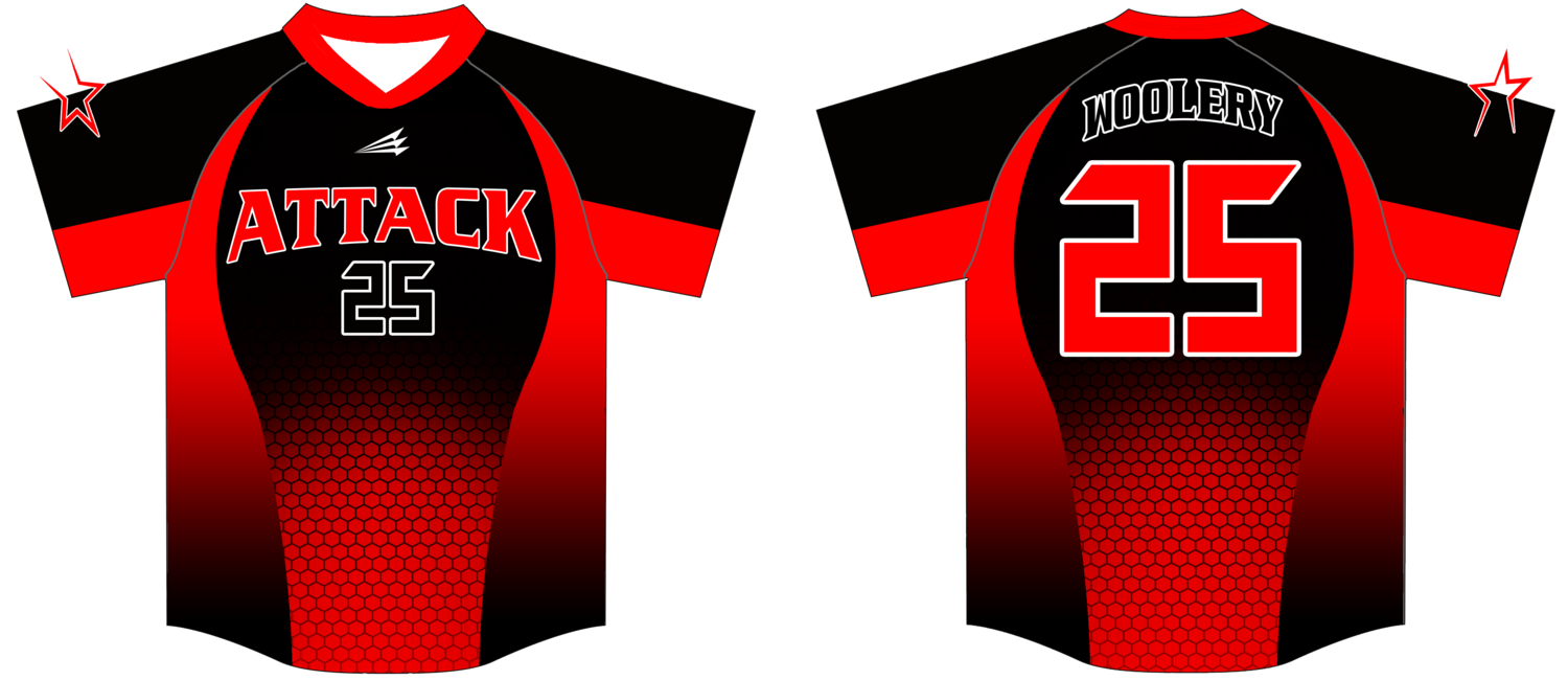 UMAC Attack Custom NanoDri Baseball Jersey #2