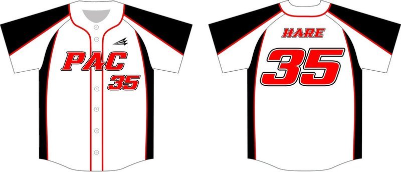 Perfect Pac Custom HexaFlex Baseball Jersey #4