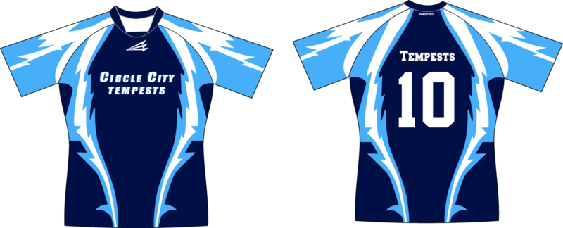 Circle City Tempests Custom Pro-Premier Rugby Jersey #2