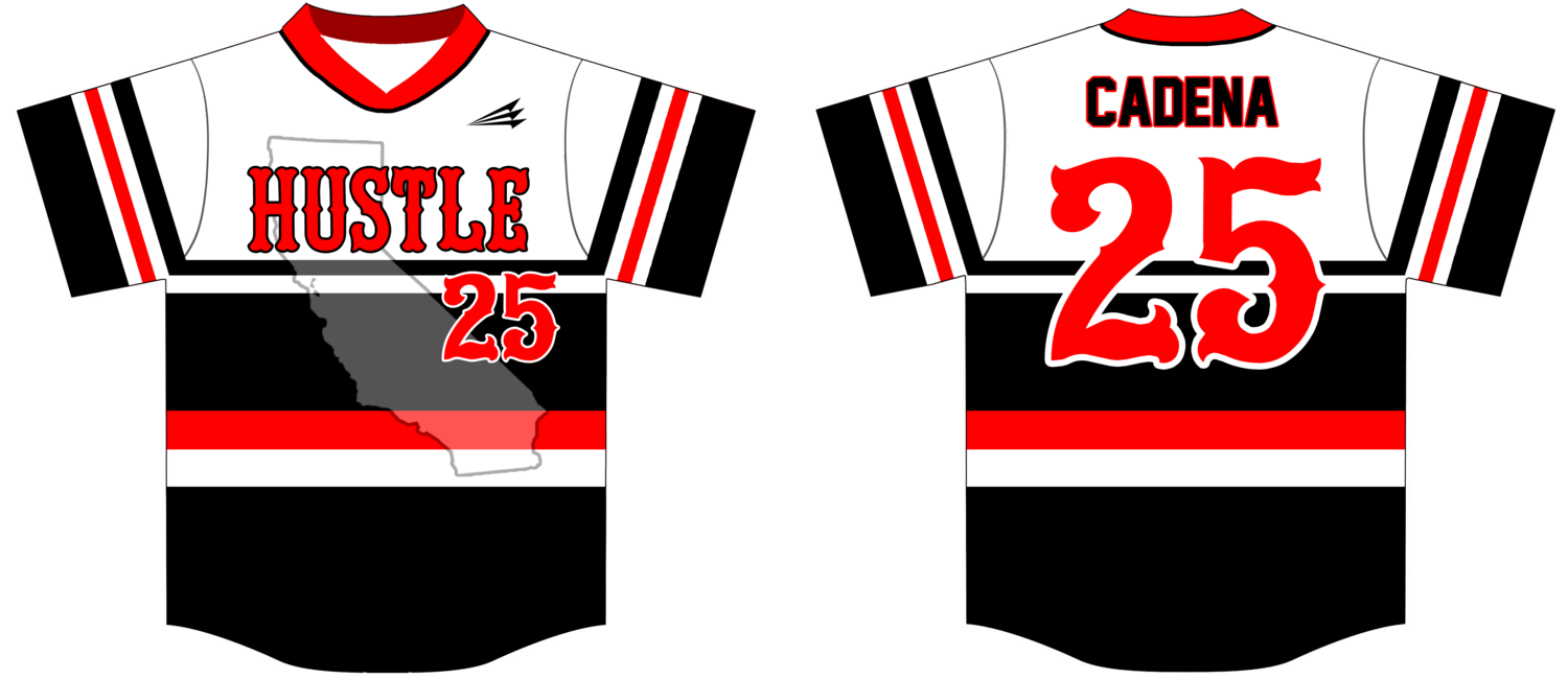 Hustle Custom HexaFlex Baseball Jersey #1